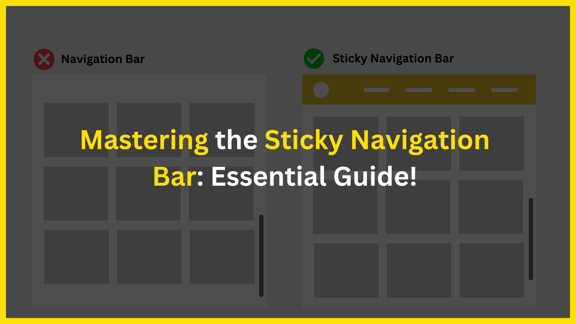 Introduction to Sticky Navigation Bar: Key Benefits and Essential Pro Tips